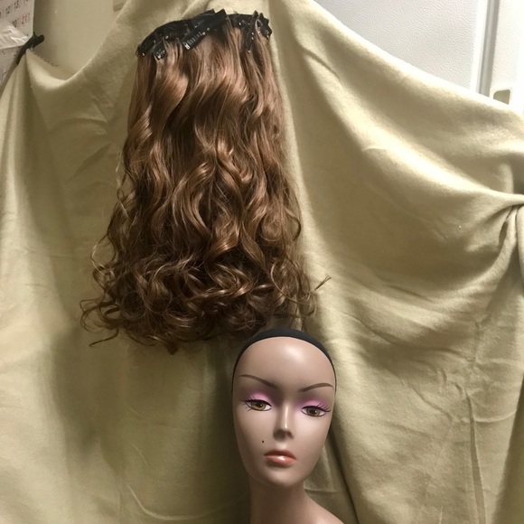 24” 16 Clips hair extension clip in main image 7